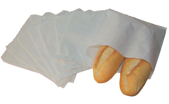 White Paper Bags, Sulphite Paper Bags